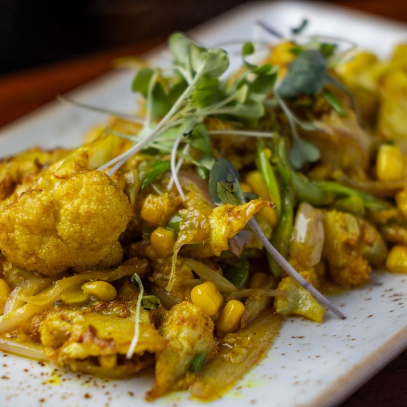 menu item 6 of 18, Cauliflower with Sweet Corn (gf)