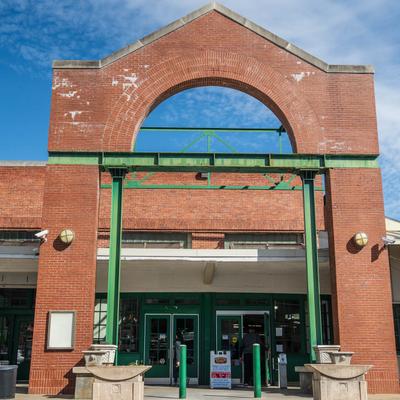 The restaurant building.