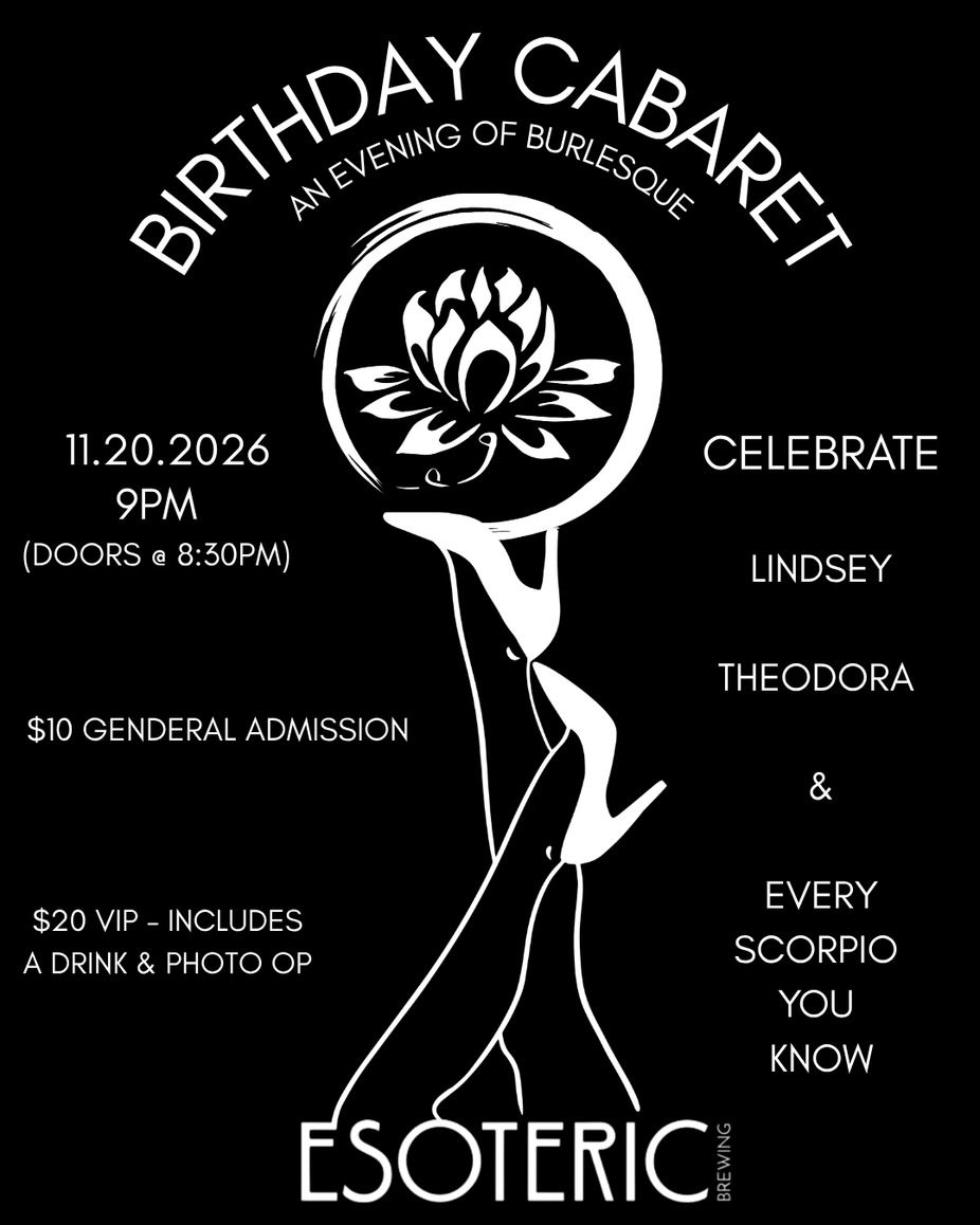 Birthday Cabaret Celebrating Lindsey and Theodora! - VIP TICKETS event photo
