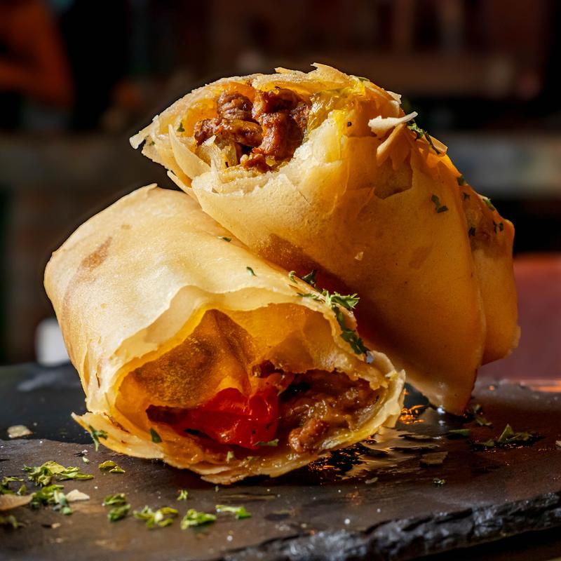 menu item 4 of 16, Steak Egg Roll