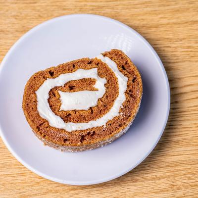 Seasonal Pumpkin Roll.