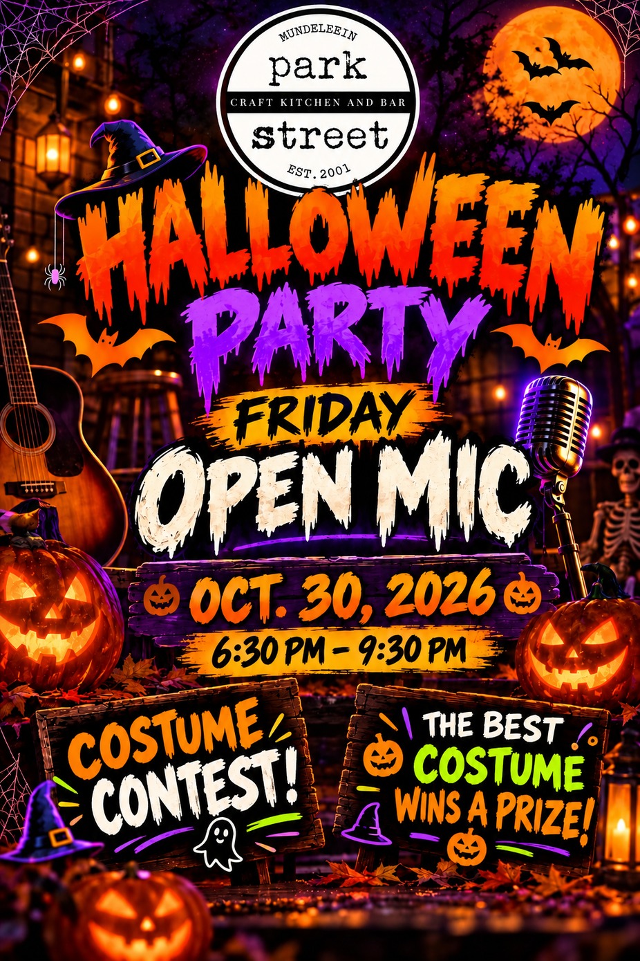 Halloween Party Open Mic! event photo