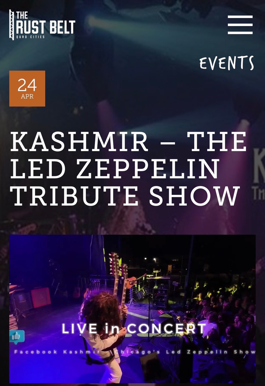 Rustbelt Concert Kashmir event photo