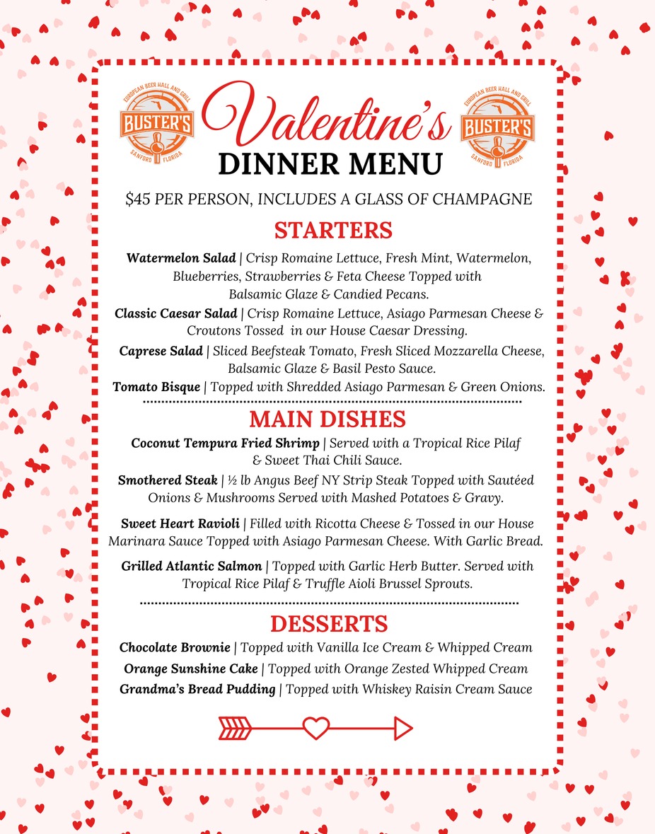Valentine's Day Dinner event photo