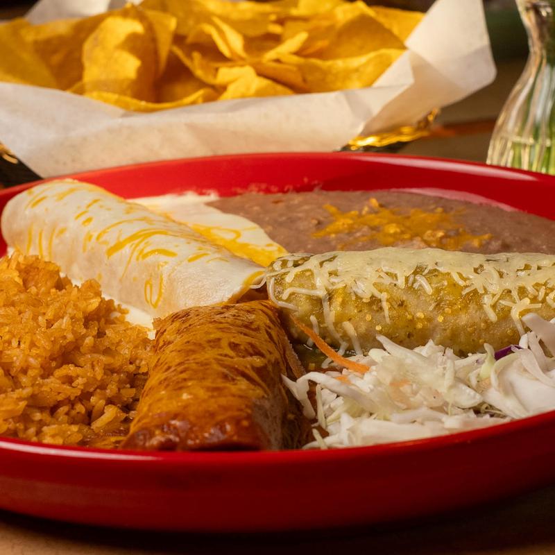 menu item 7 of 12, Enchilada Trio