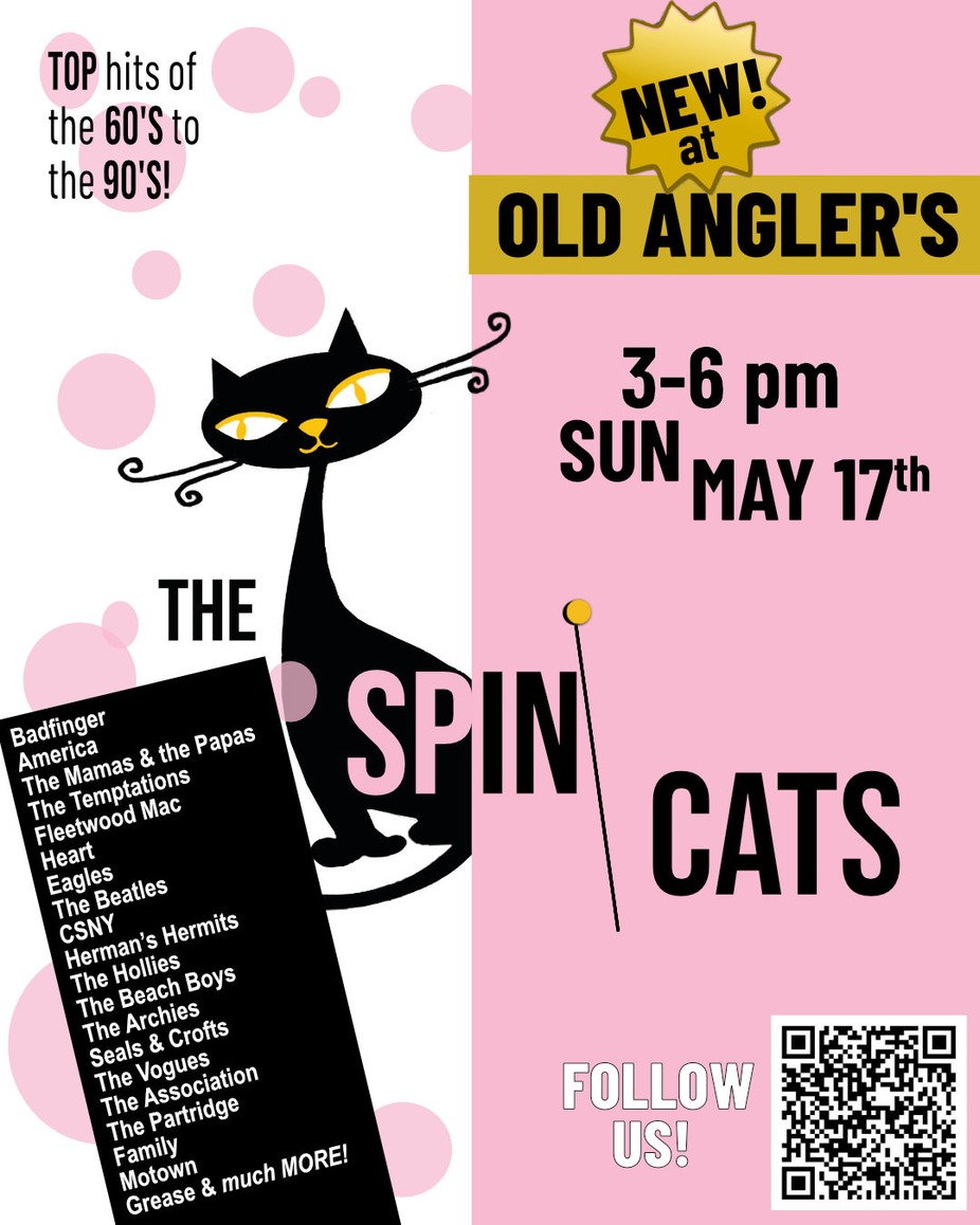 Sunday, May 15 from 3:00-6:00 w/ The Spin Cats event photo