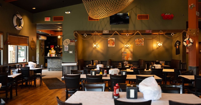 Interior, main seating area