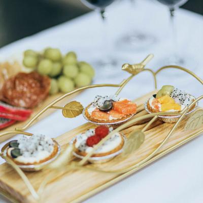 Various cream cheese bagels.