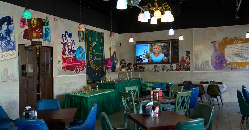 Interior dining area