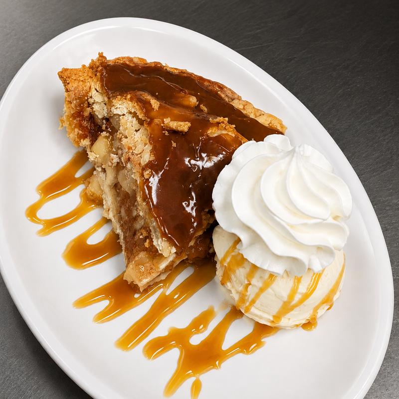 Caramel Nut Apple Pie photo