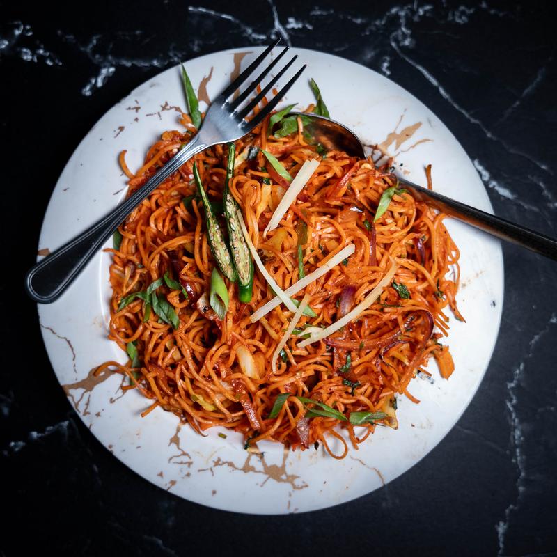menu item 4 of 9, Hakka Chicken Chowmein