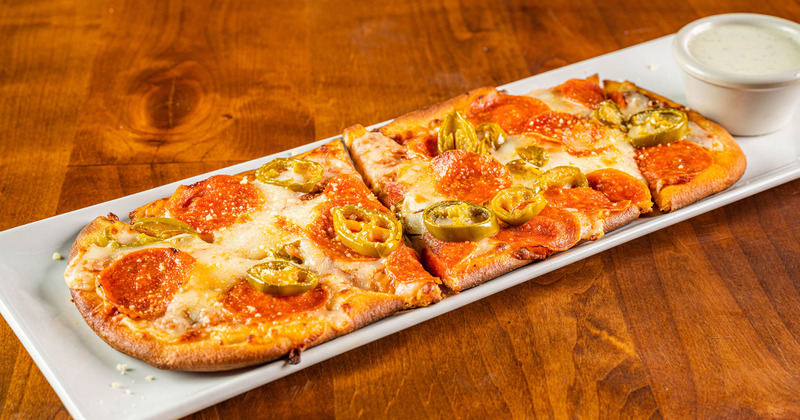 Sausage & Pepperoni Flatbread