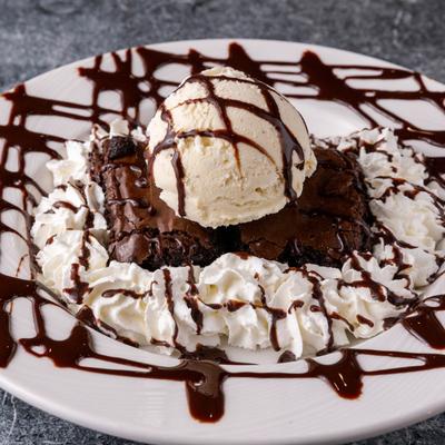 Brownie Blitz Sundae.