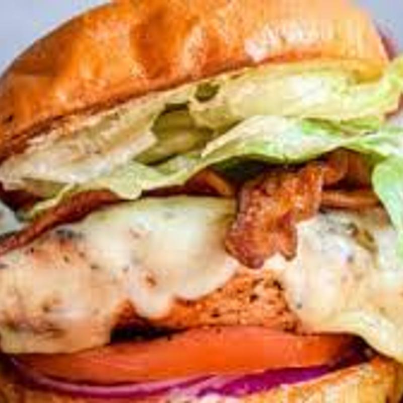 Buttermilk Fried Chicken and Bacon Sandwich photo