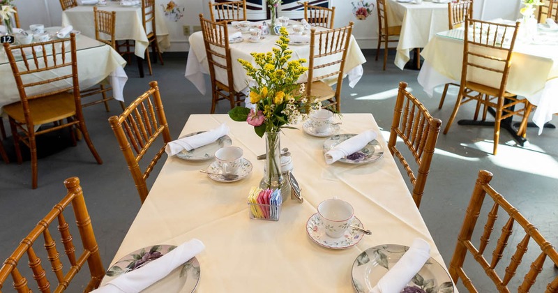 Interior dining area