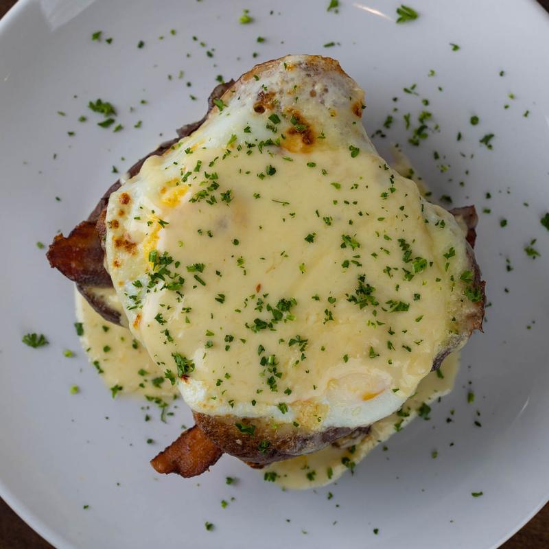 Brioche Croque Madame* photo