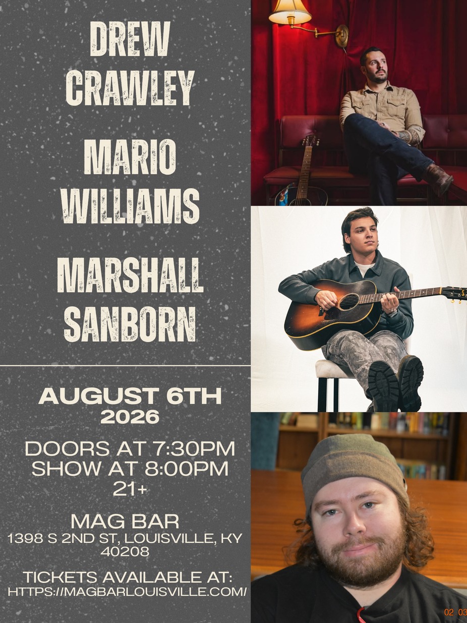 Drew Crawley + Mario Williams + Marshall Sanborn event photo