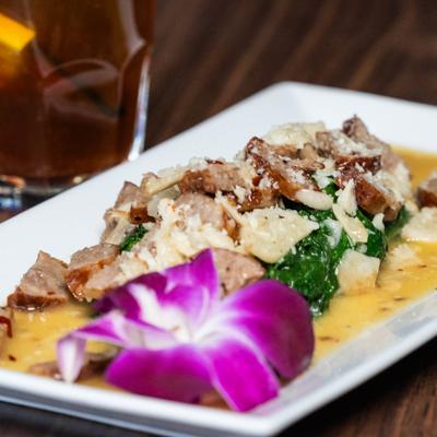 Broccoli Rabe and Sausage.