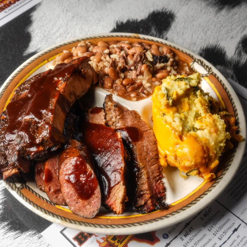 menu item 2 of 4, BBQ Dinner Plates