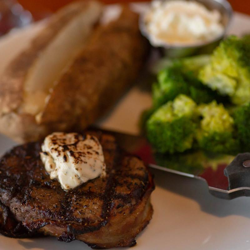 Bacon Wrapped Boursin Filet photo