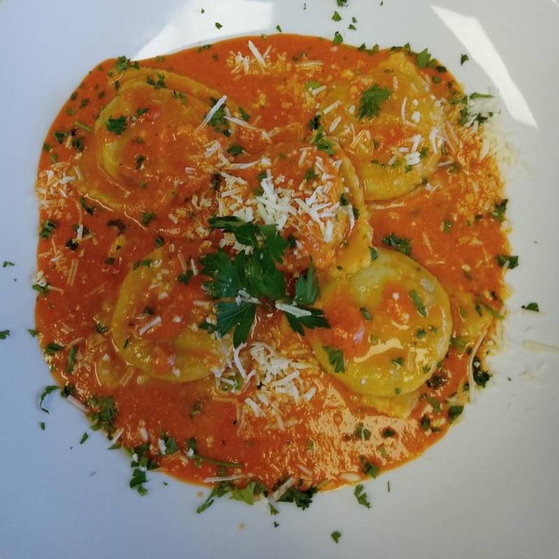 Homemade Spinach Ricotta Ravioli's photo