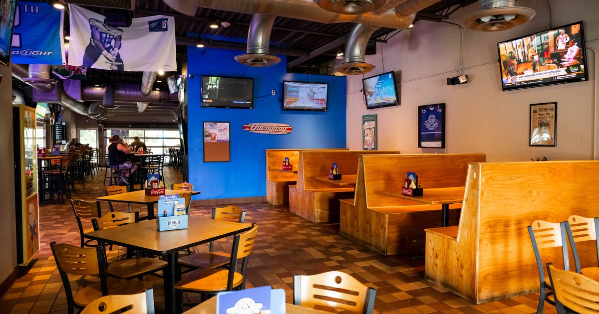 Interior seating area