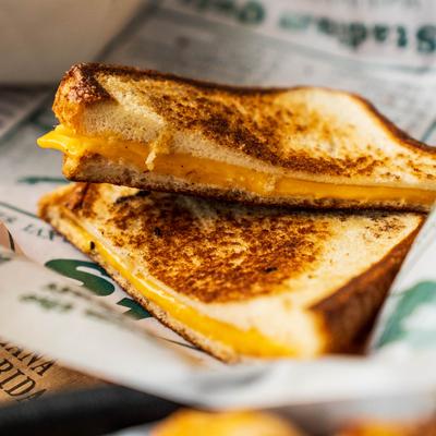 Grilled Cheese sandwich, served