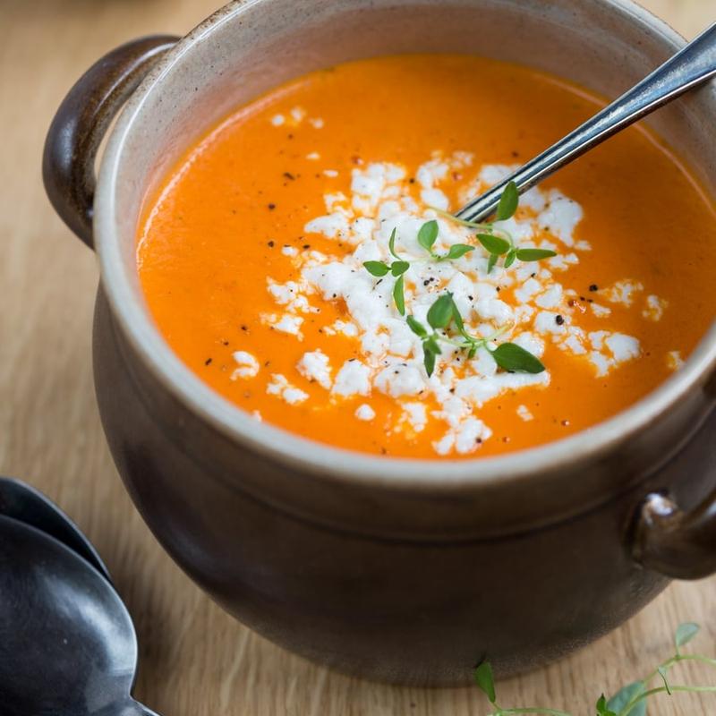 Tomato Bleu Cheese Bisque photo