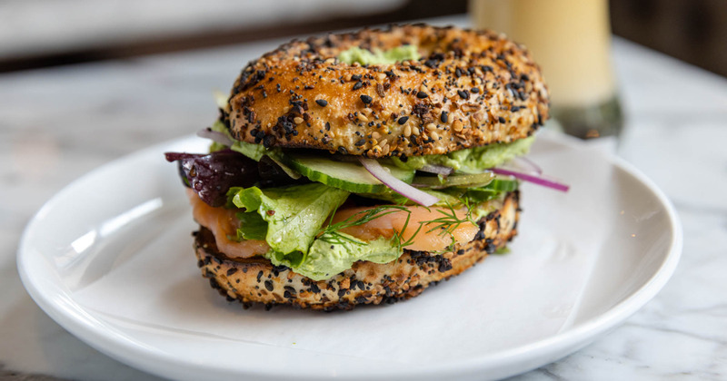 Chimichurri Lox Bagel
