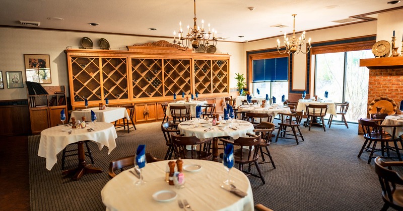 Interior, dining area