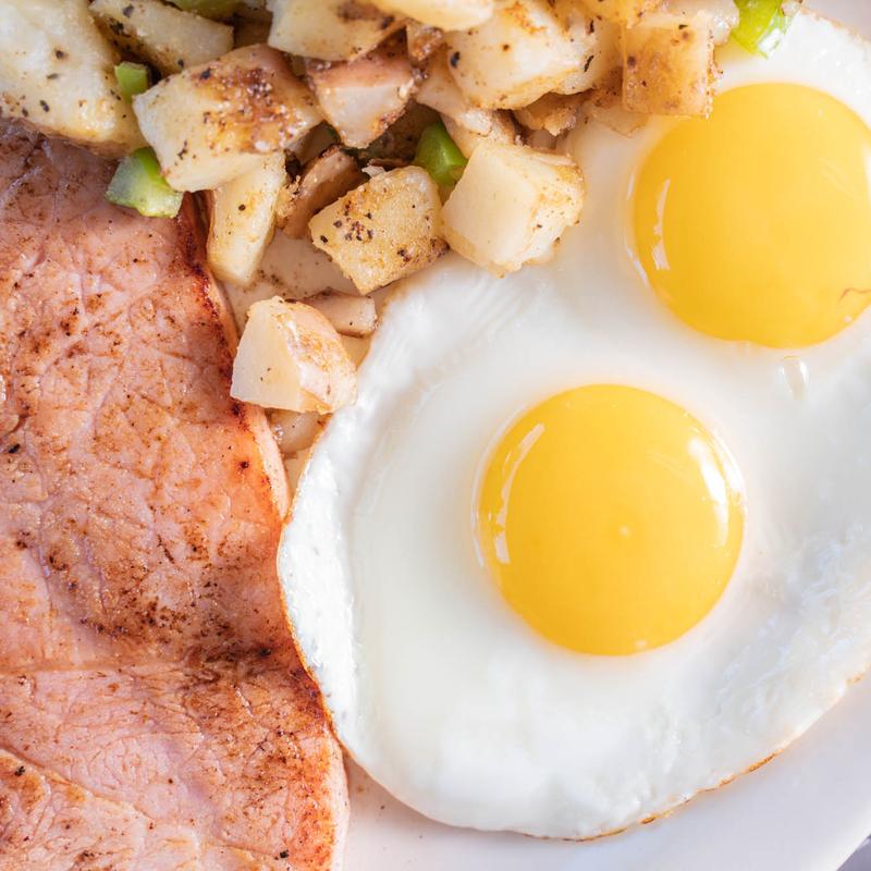 18 oz. Bone in Ham & Eggs photo
