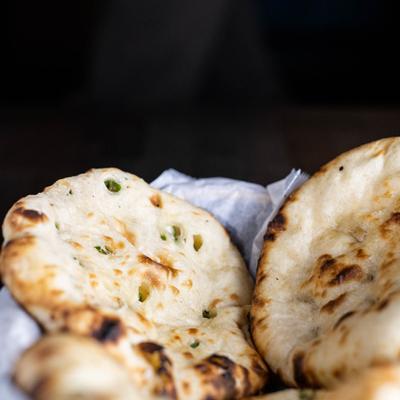 Naan served