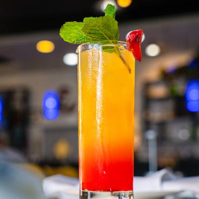 Tequila Sunrise cocktail.