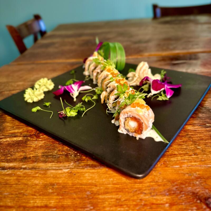 menu item 26 of 29, Amber Saku Roll