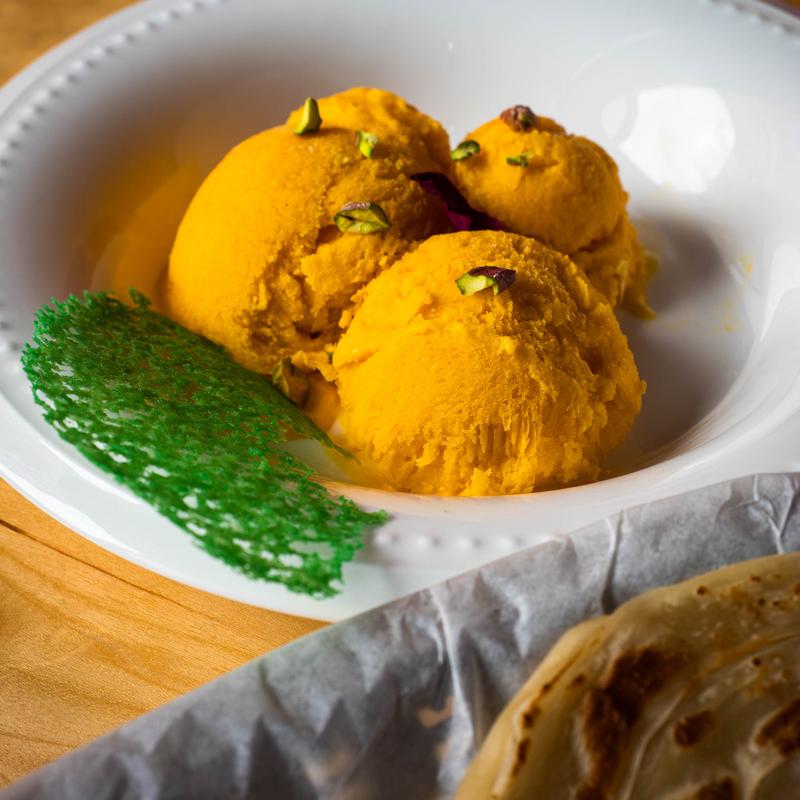 Mango Ice-cream photo