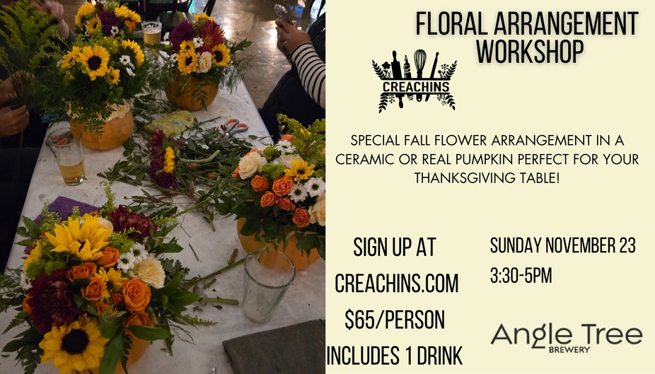 Floral Event Workshop with CreAchins event photo