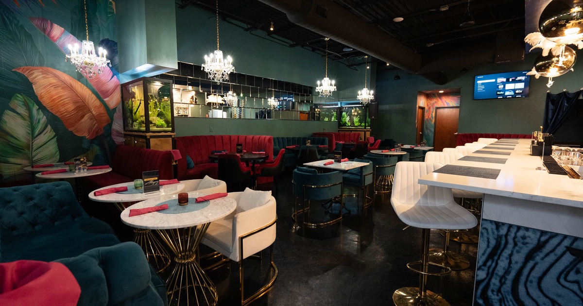 Restaurant dining area