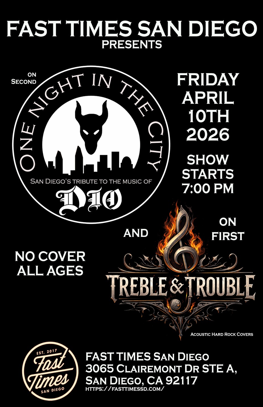 One Night in the City - LIVE!! event photo