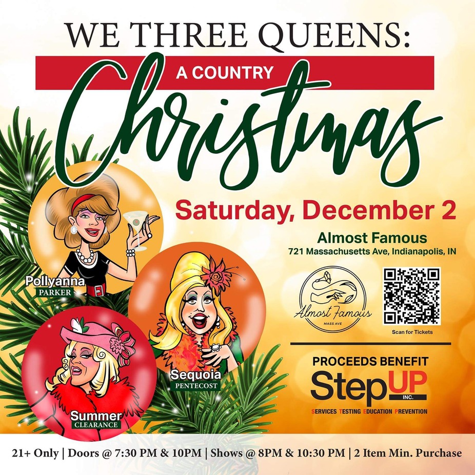 Almost Famous presents: WE THREE QUEENS - A Country Christmas Benefit event photo