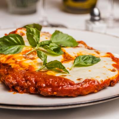 chicken parmigian.