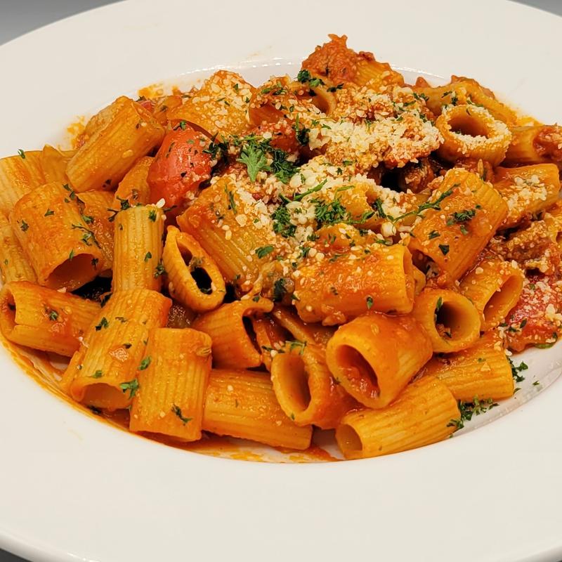 Mezzi Rigatoni Salciccia photo
