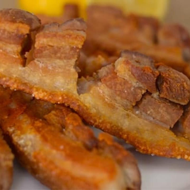11-Chicharron/Fried Pork Rind (7 pcs) photo
