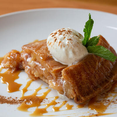 Upside Down Apple Pie photo