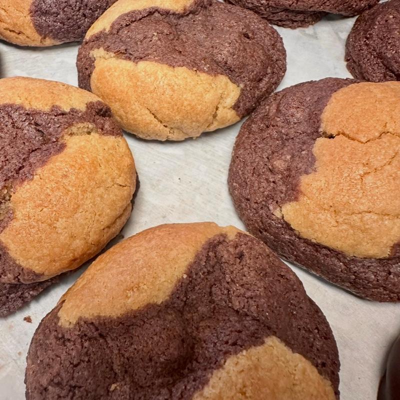 Peanut Butter Brownie Swirl Cookie photo