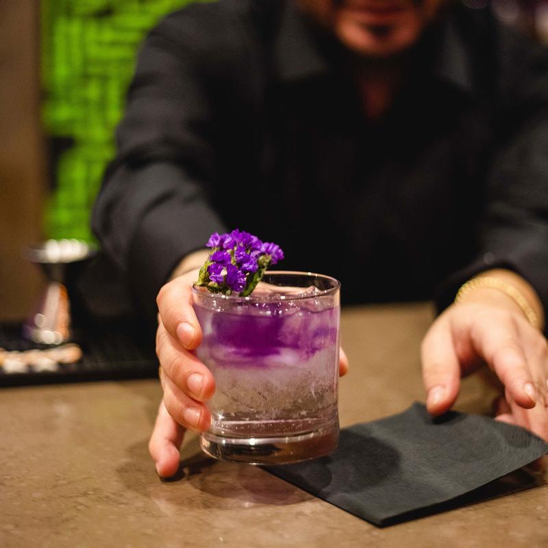 Purple Gin & Tonic photo