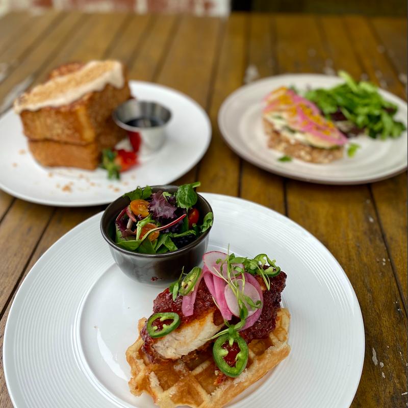 Spicy Chicken and Waffle photo