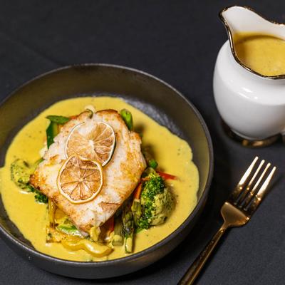 Chilean Sea Bass Moilee.