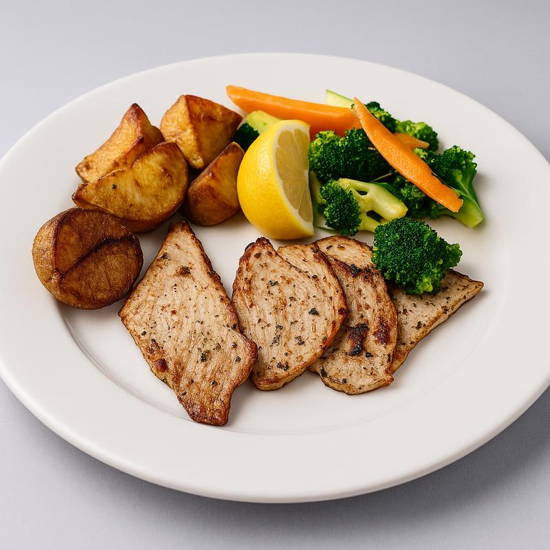 Veal Scaloppine Paillard photo