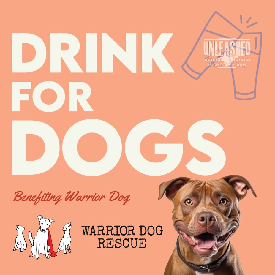 Drink for Dogs: Warrior Dog Rescue event photo