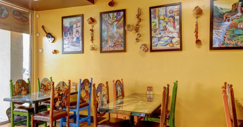 Interior, seating area